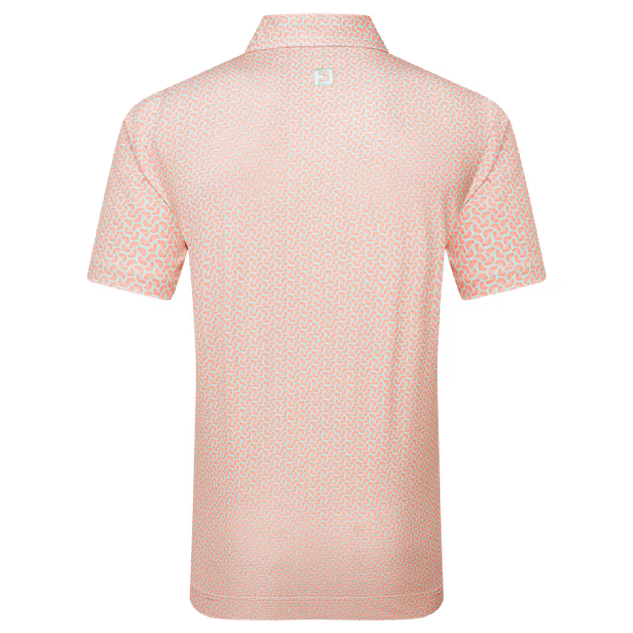 Footjoy Citrus Print Lisle Polo Herren