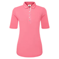 Footjoy Half Sleeve Ruched Lisle Polo Damen