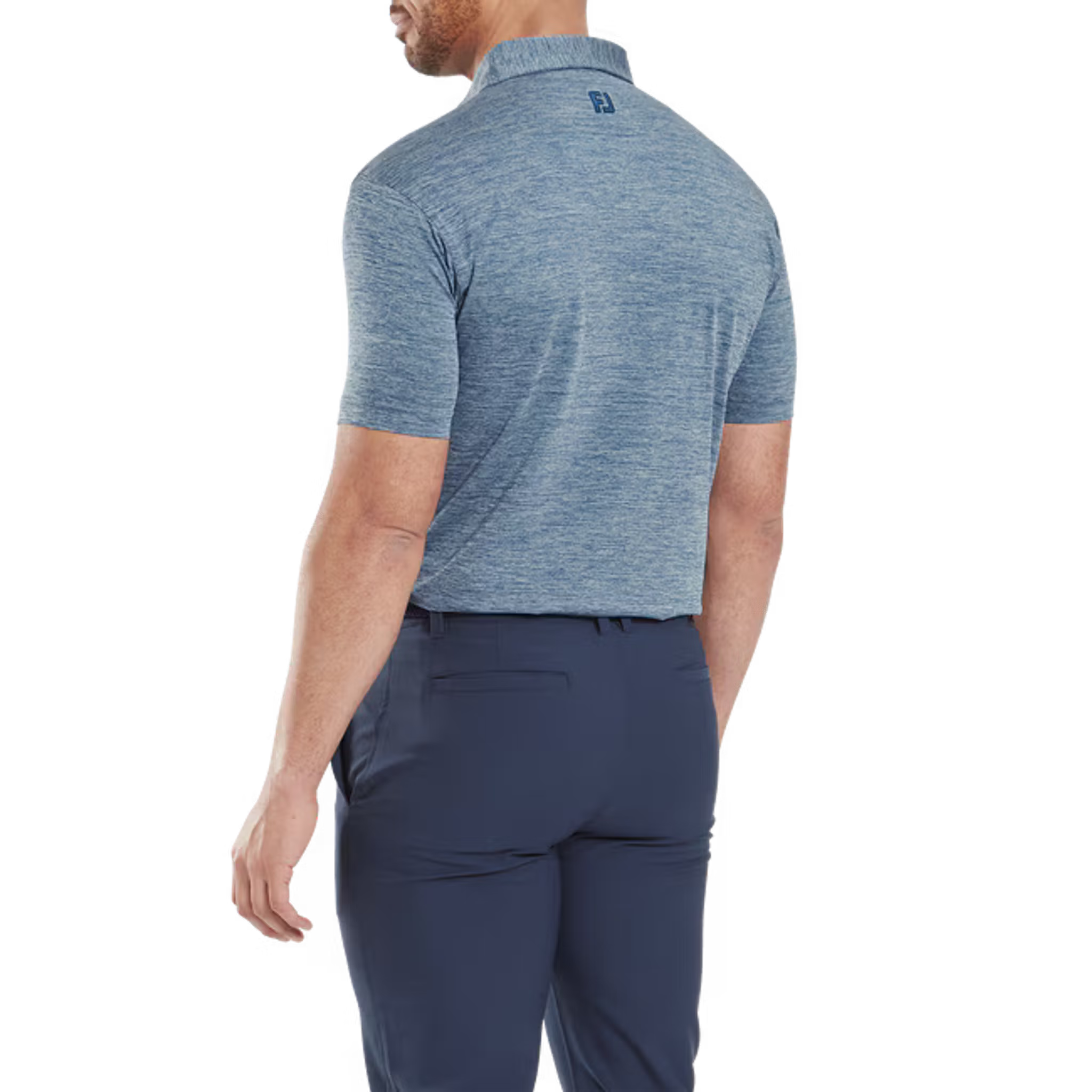 Footjoy Heather Lisle with Trim Polo Herren