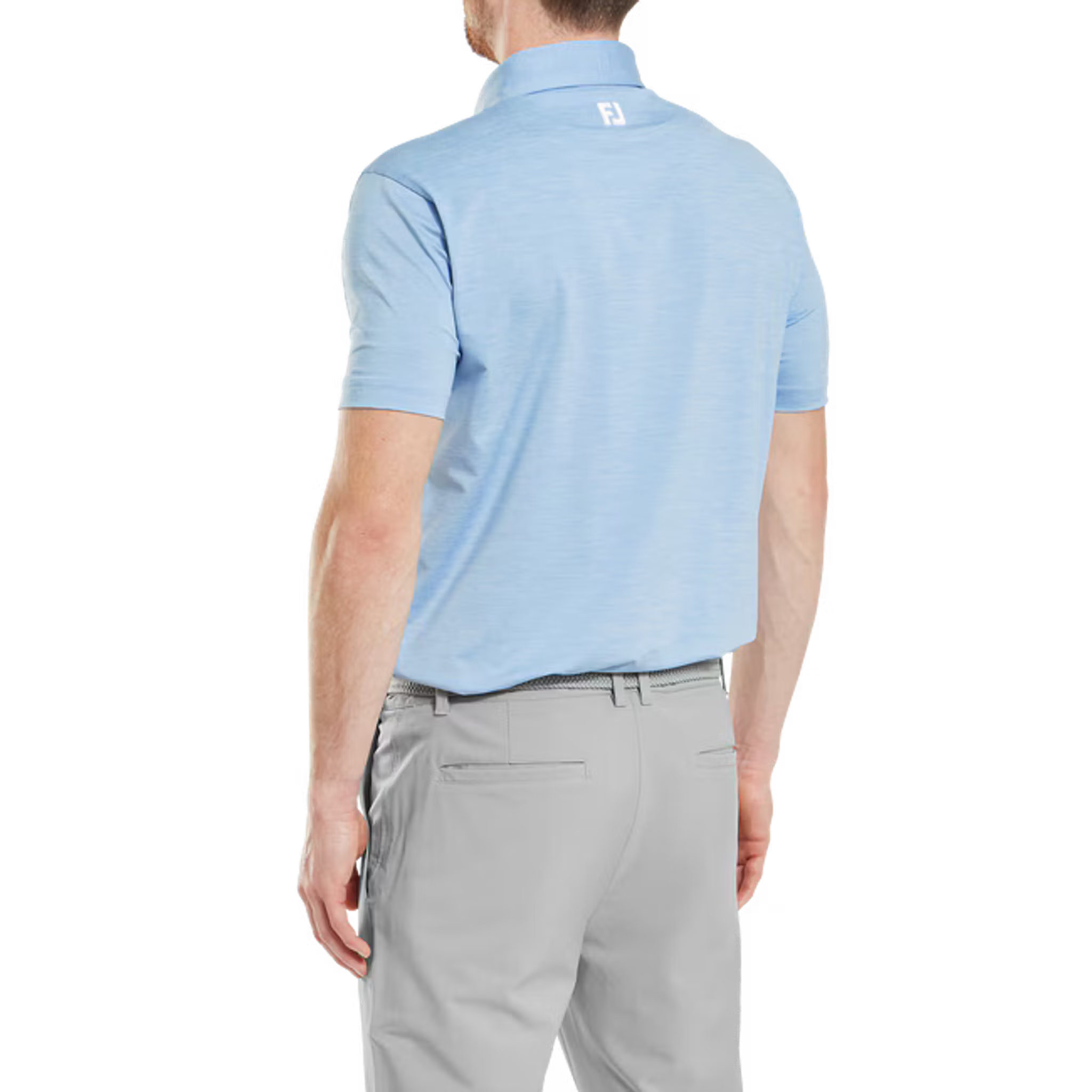 Footjoy Heather Lisle with Trim Polo Herren
