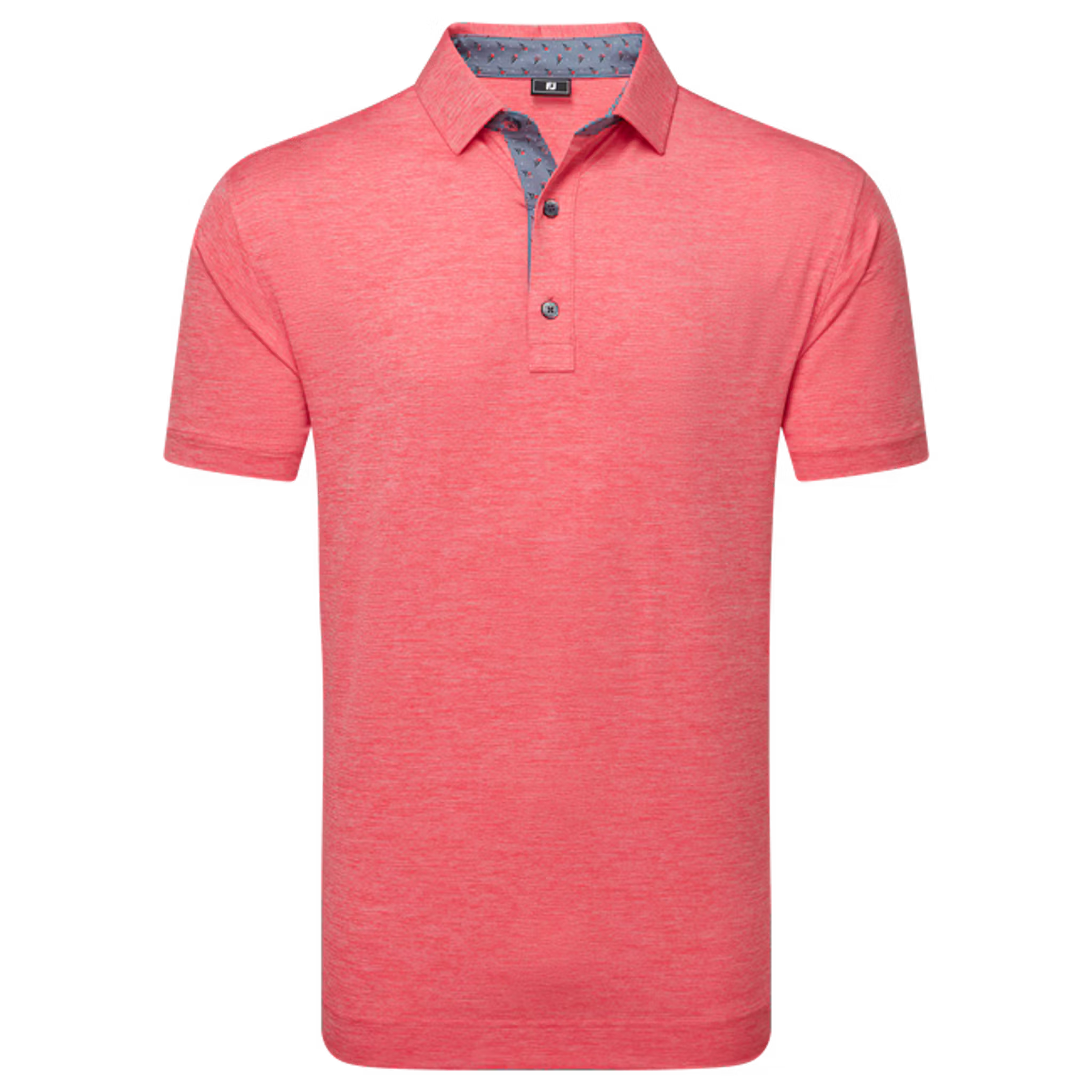 Footjoy Heather Lisle with Trim Polo Herren