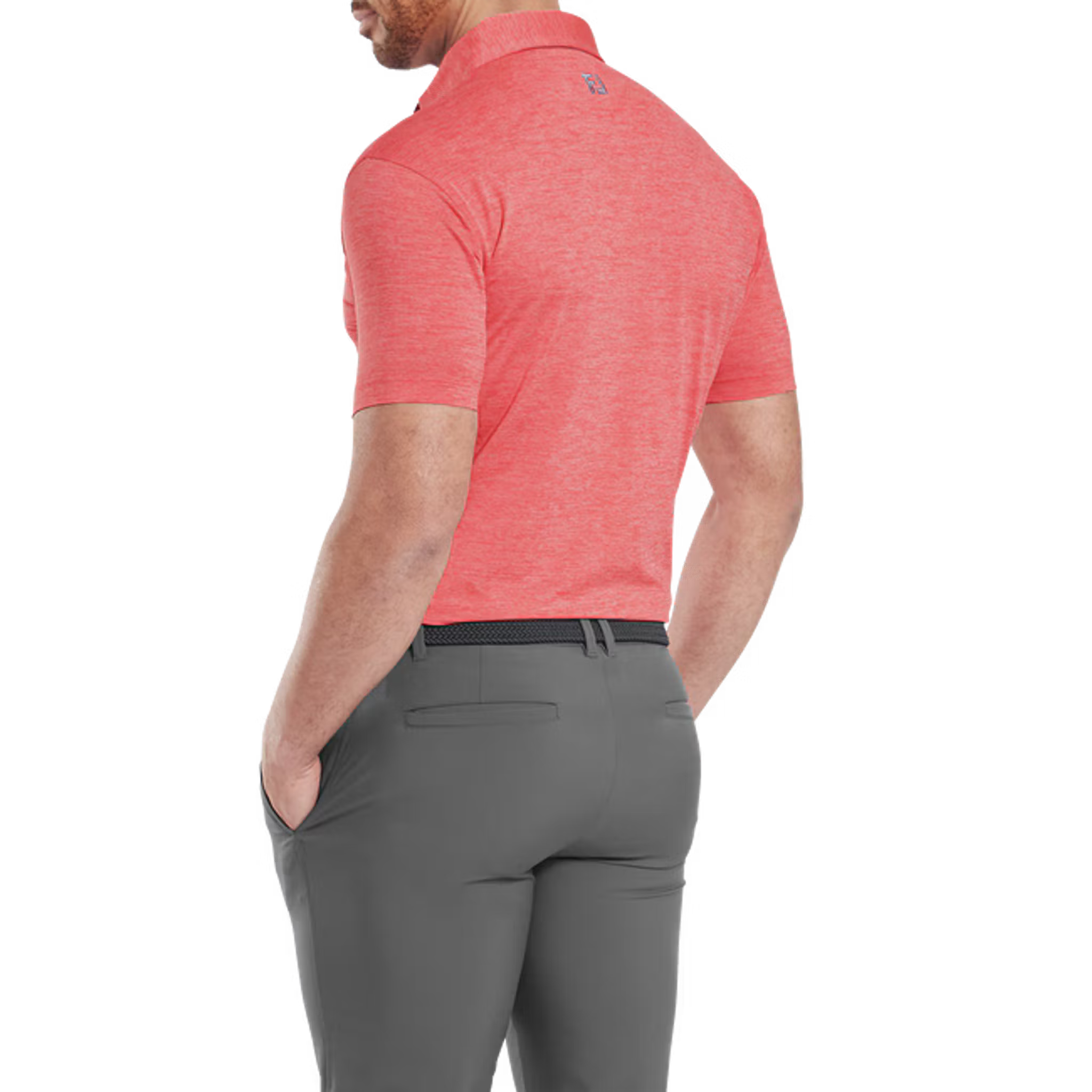 Footjoy Heather Lisle with Trim Polo Herren