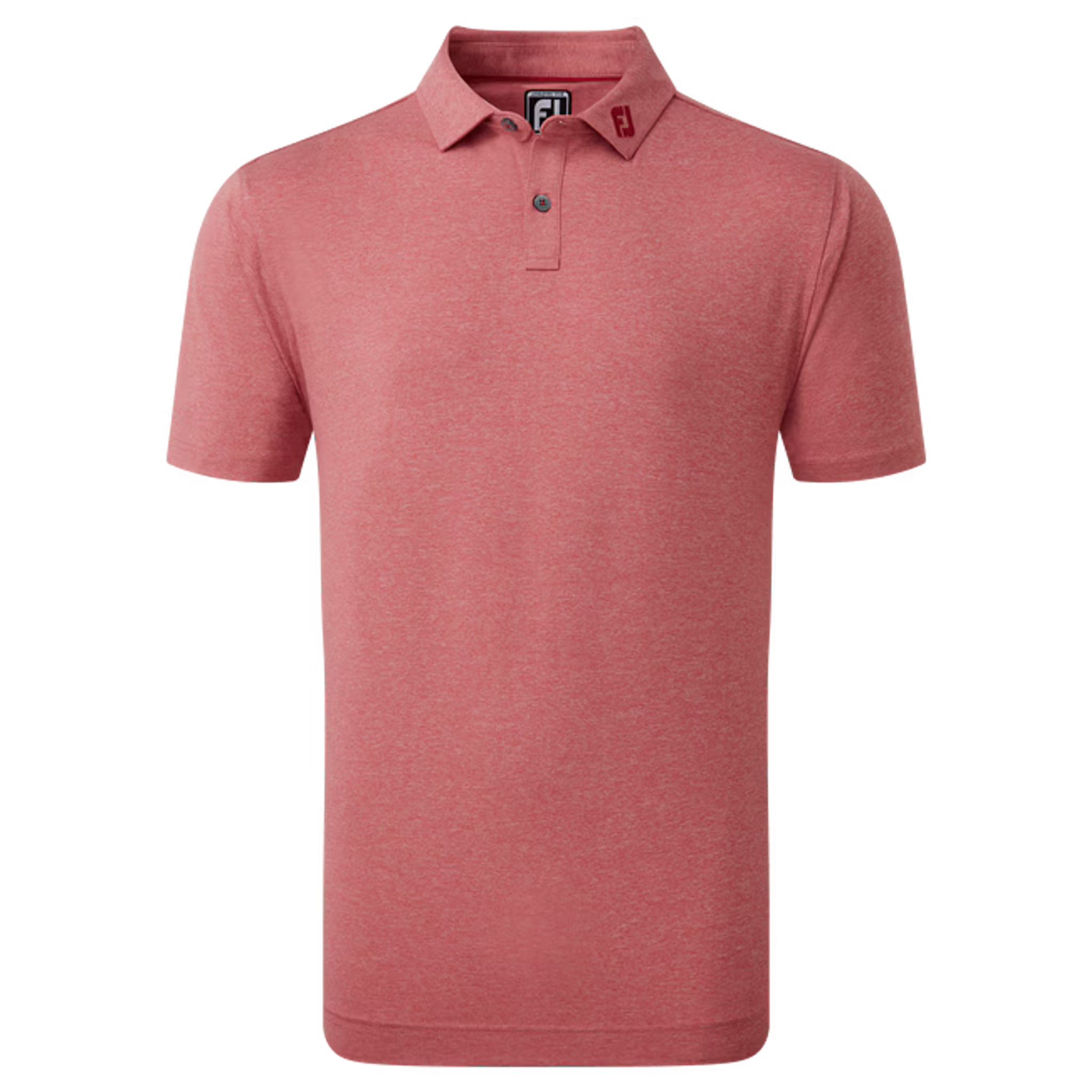 Footjoy Heather Self Collar Lisle Polo Herren