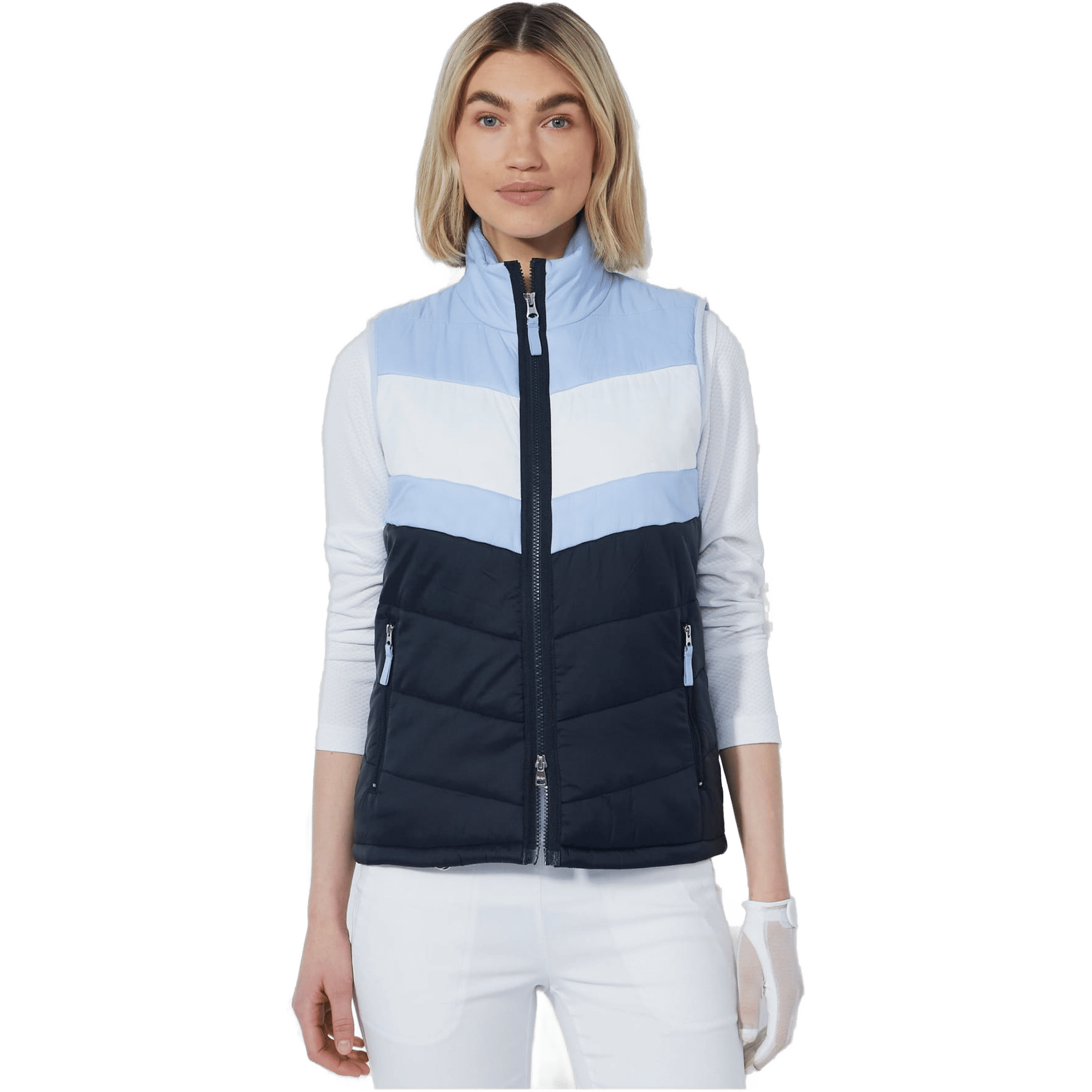 Daily Sports Blockstriped Padded Weste Damen