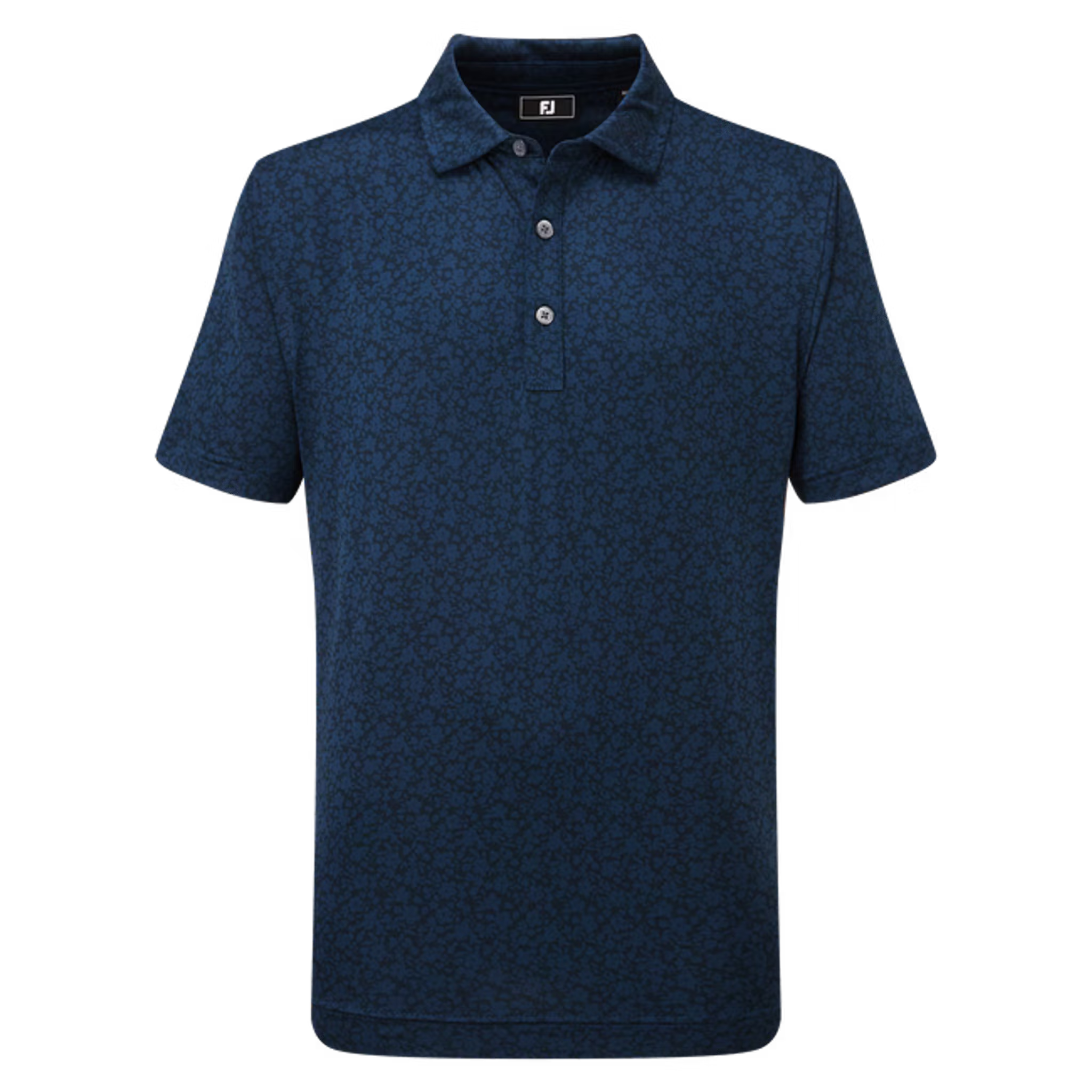 Footjoy Junior Painted Floral Lisle Polo