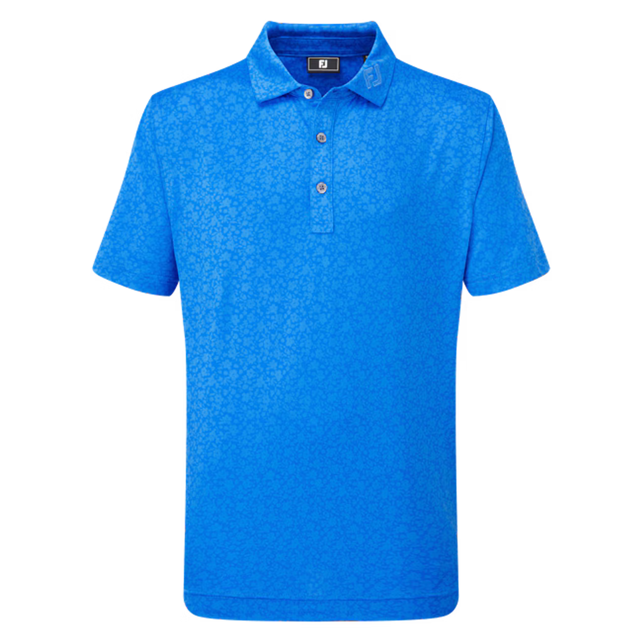 Footjoy Junior Painted Floral Lisle Polo