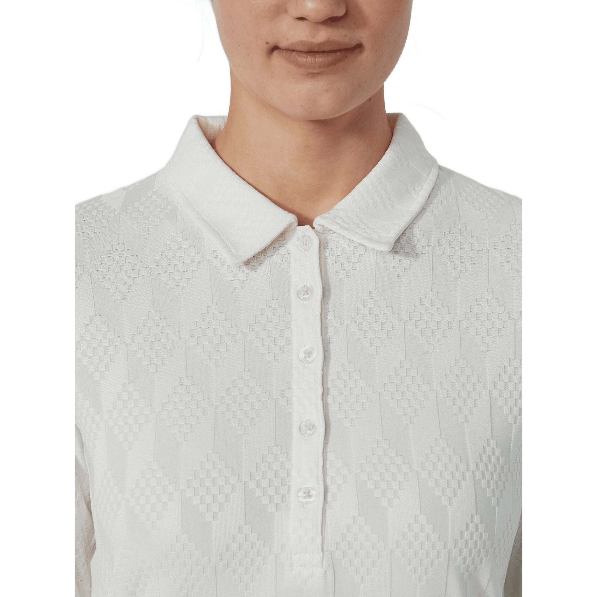 Daily Sports Graphic Jaquard Poloshirt Damen