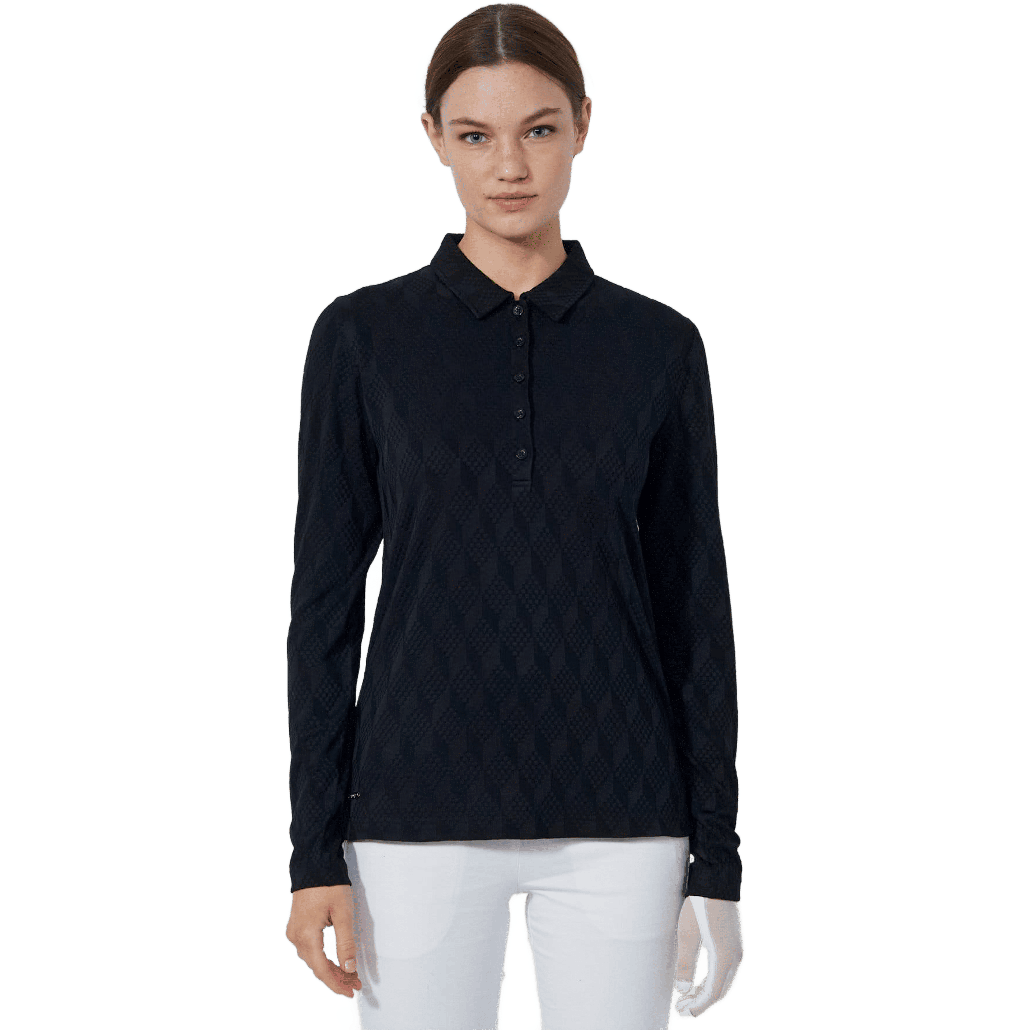 Daily Sports Graphic Jaquard Poloshirt Damen