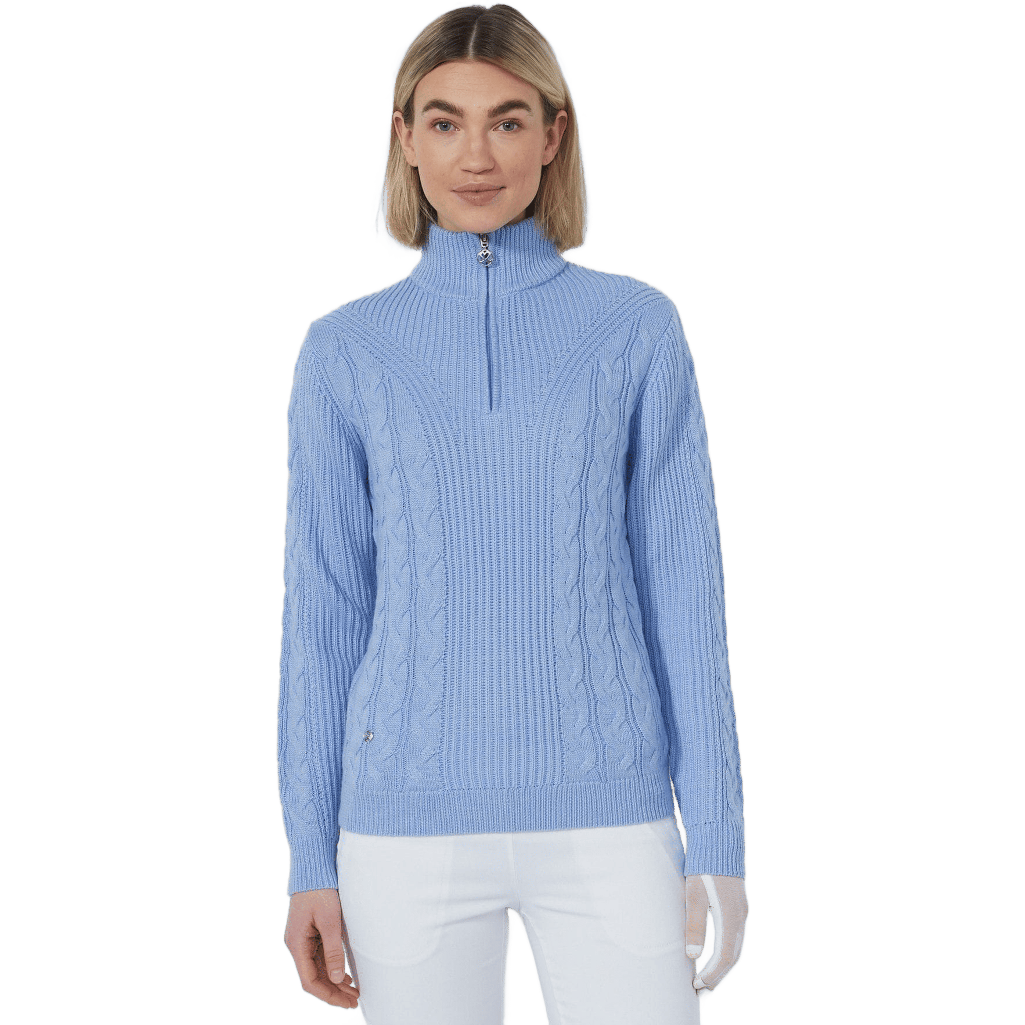 Daily Sports Lined Cable Pullover Damen