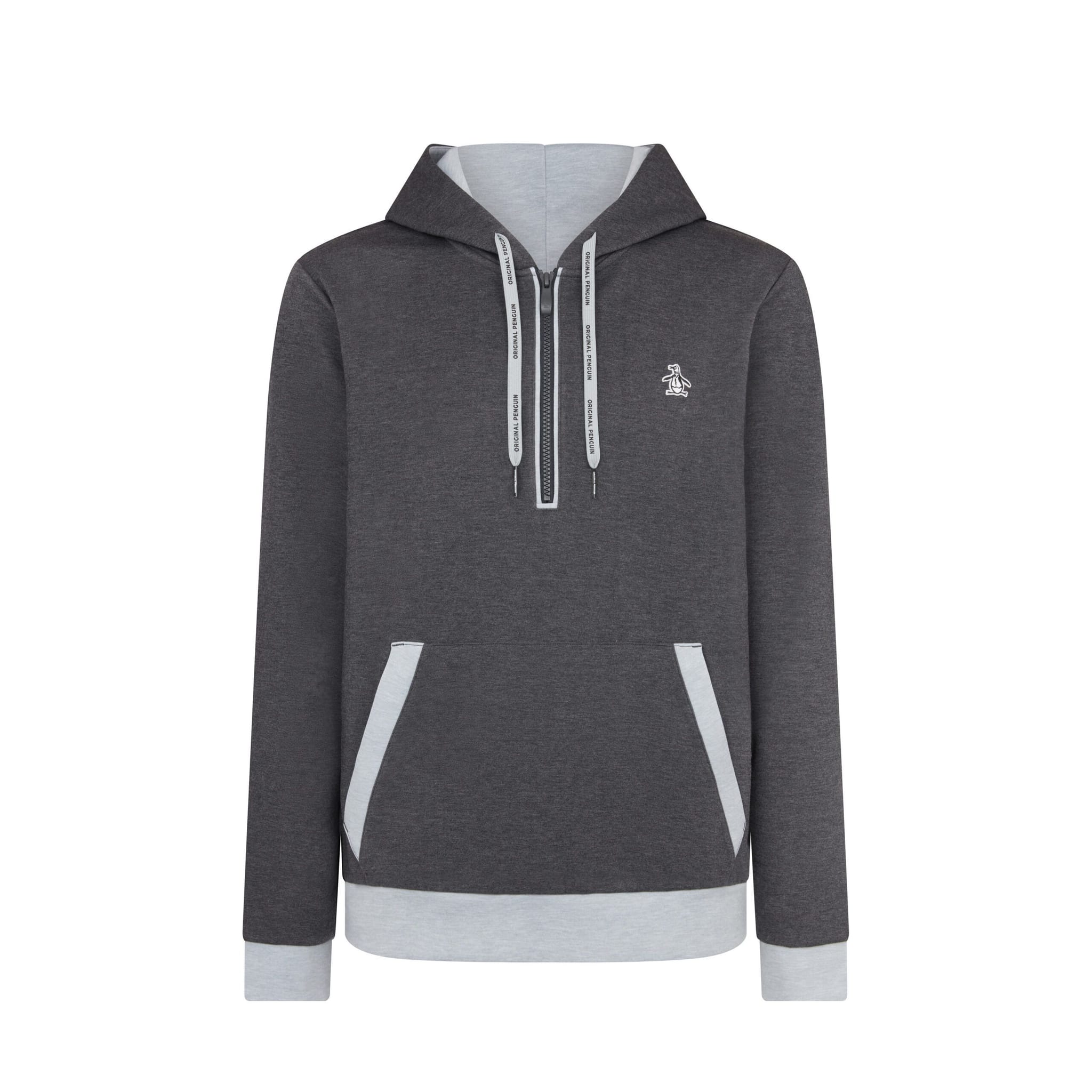 Original Penguin 1/4 Zip Colour Block Hoodie Herren