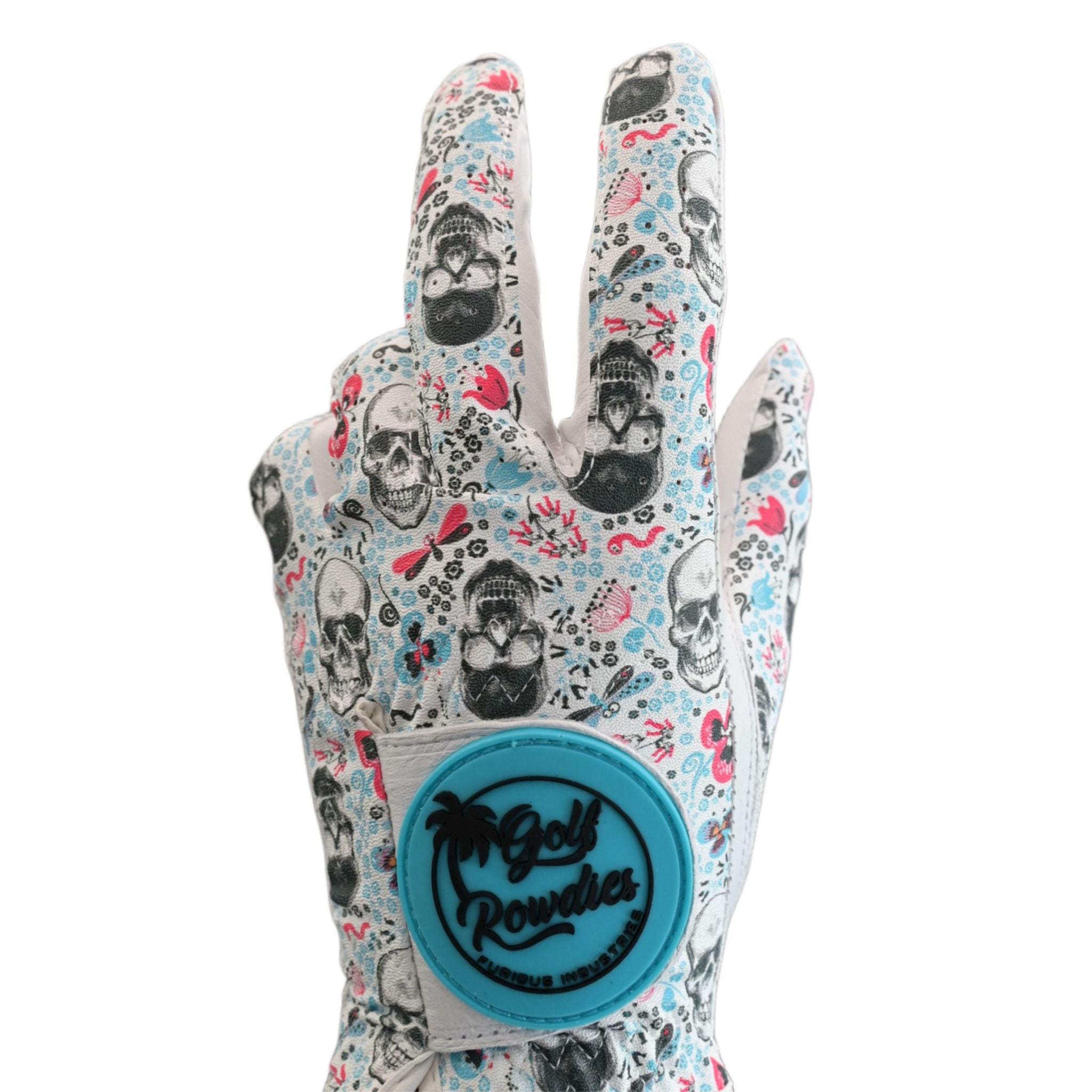 Golf Rowdies Skull Handschuh Herren