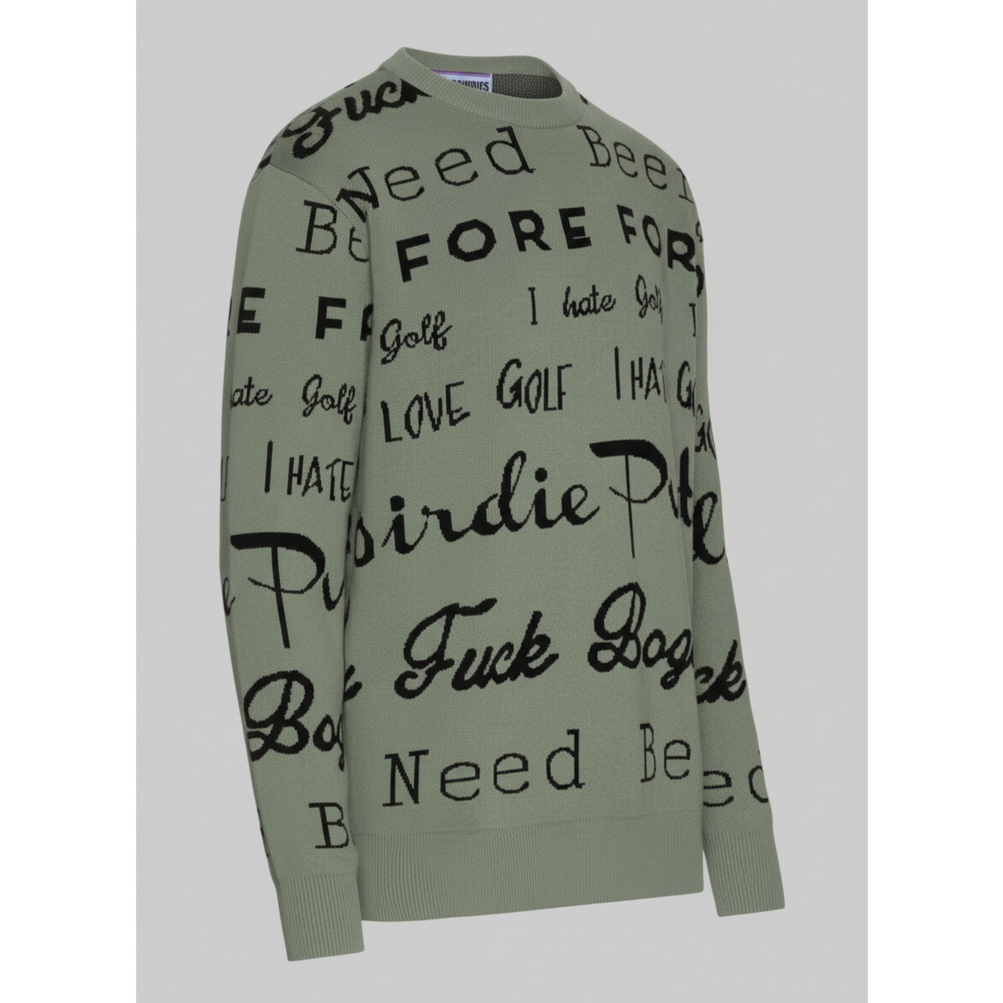 Golf Rowdies Birdie Putt Strickpullover Herren