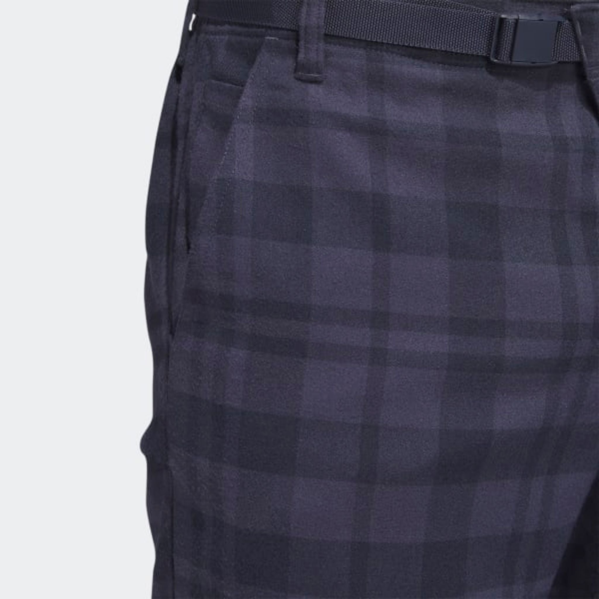 Adidas Short kariert Herren Chrome/Blue M Herren