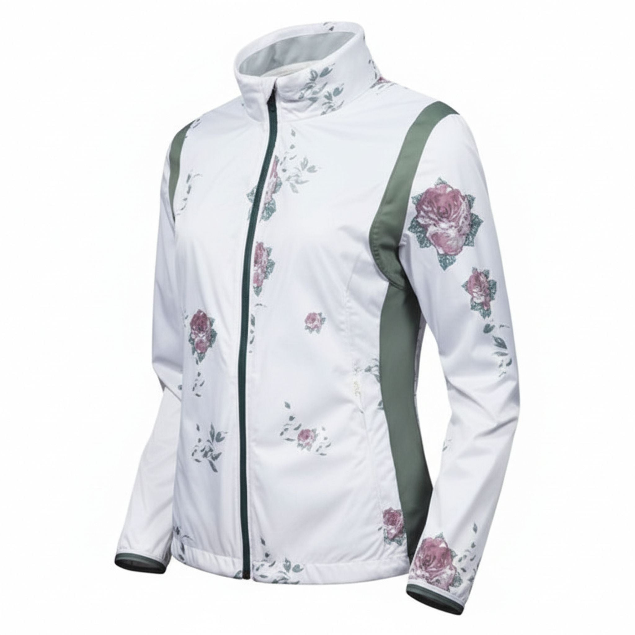 Cross Sportswear W Hurricane Jacket Flower White S Damen