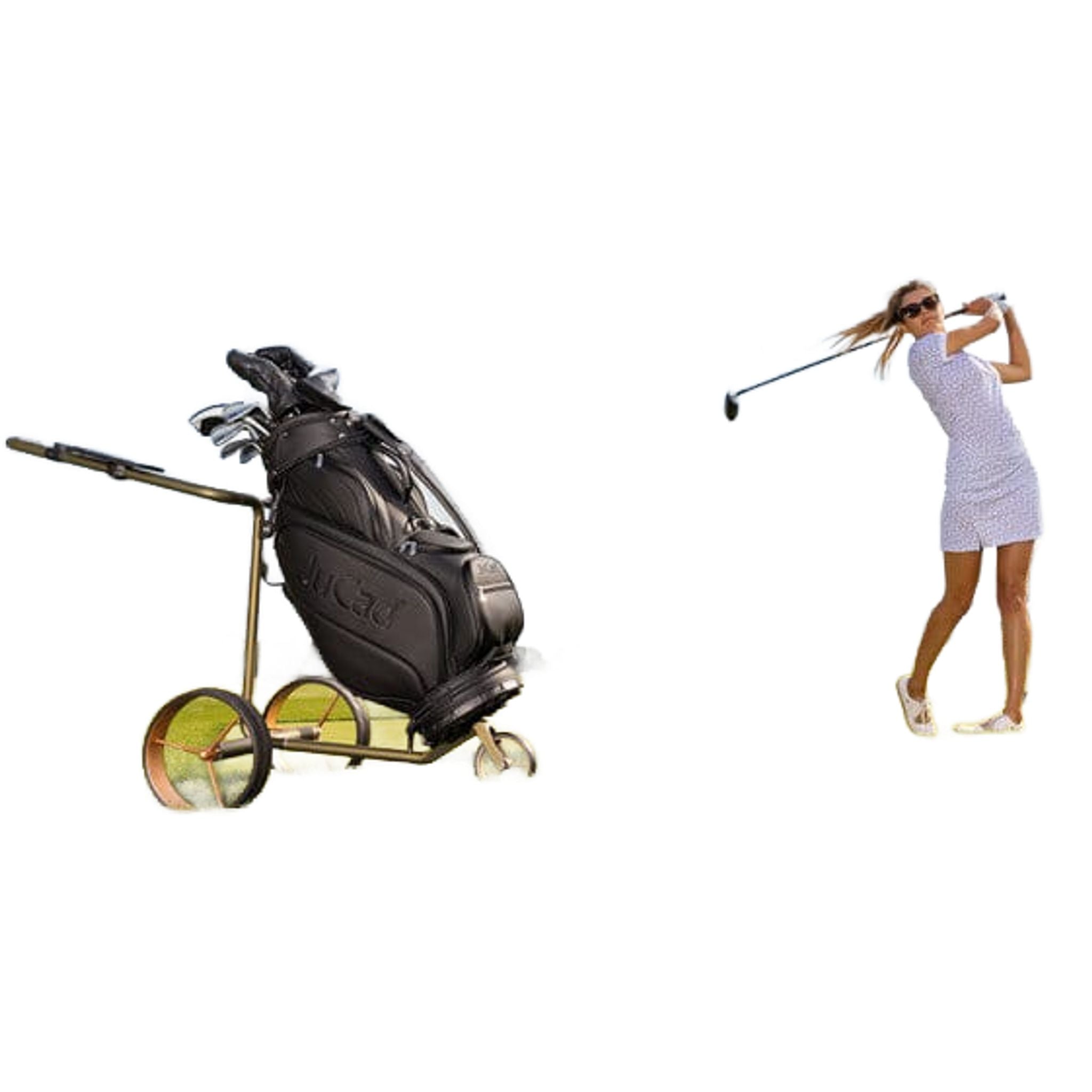 JuCad Carbon Travel Verde 2,0 Elektrotrolley