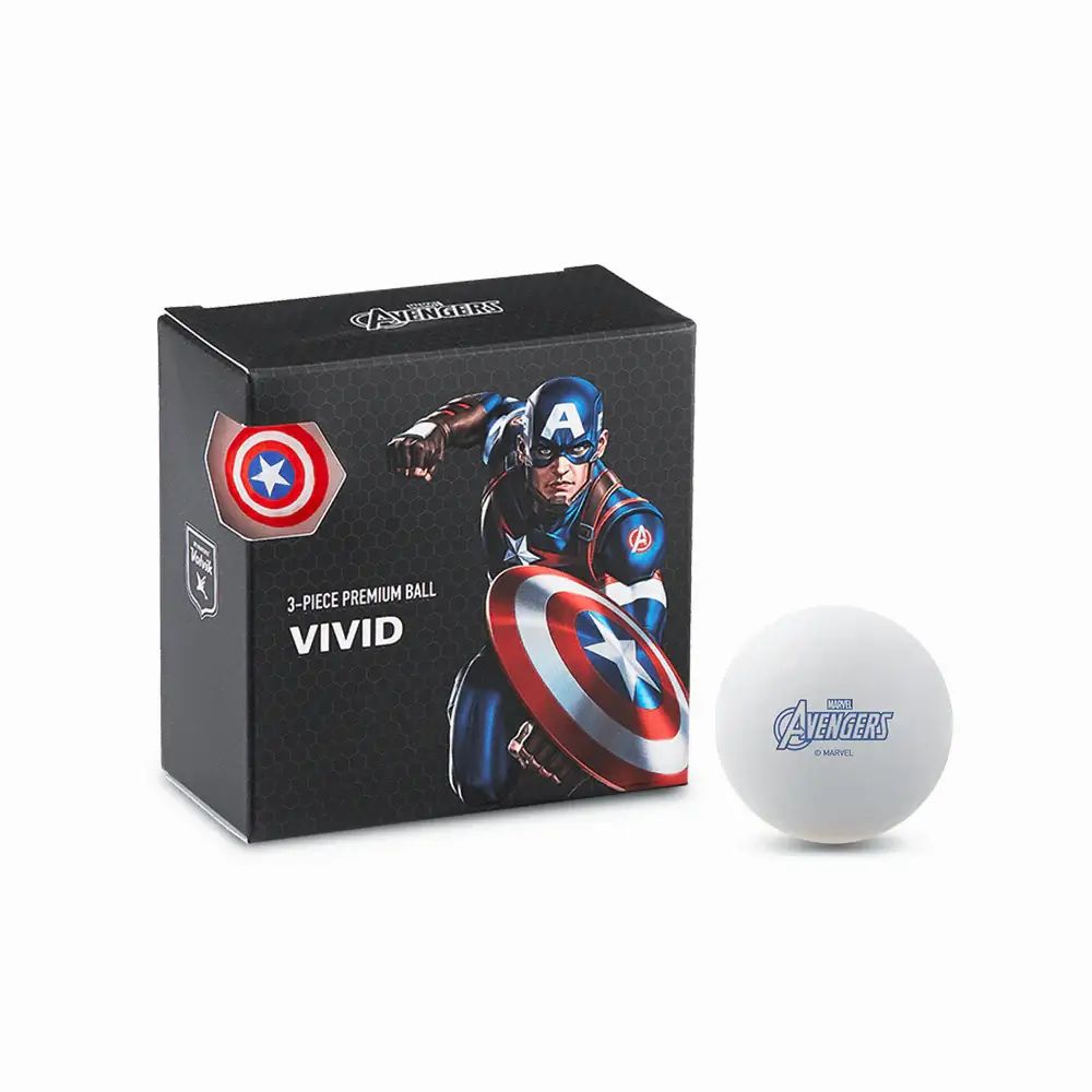 Volvik Captain America Vivid Golfbälle