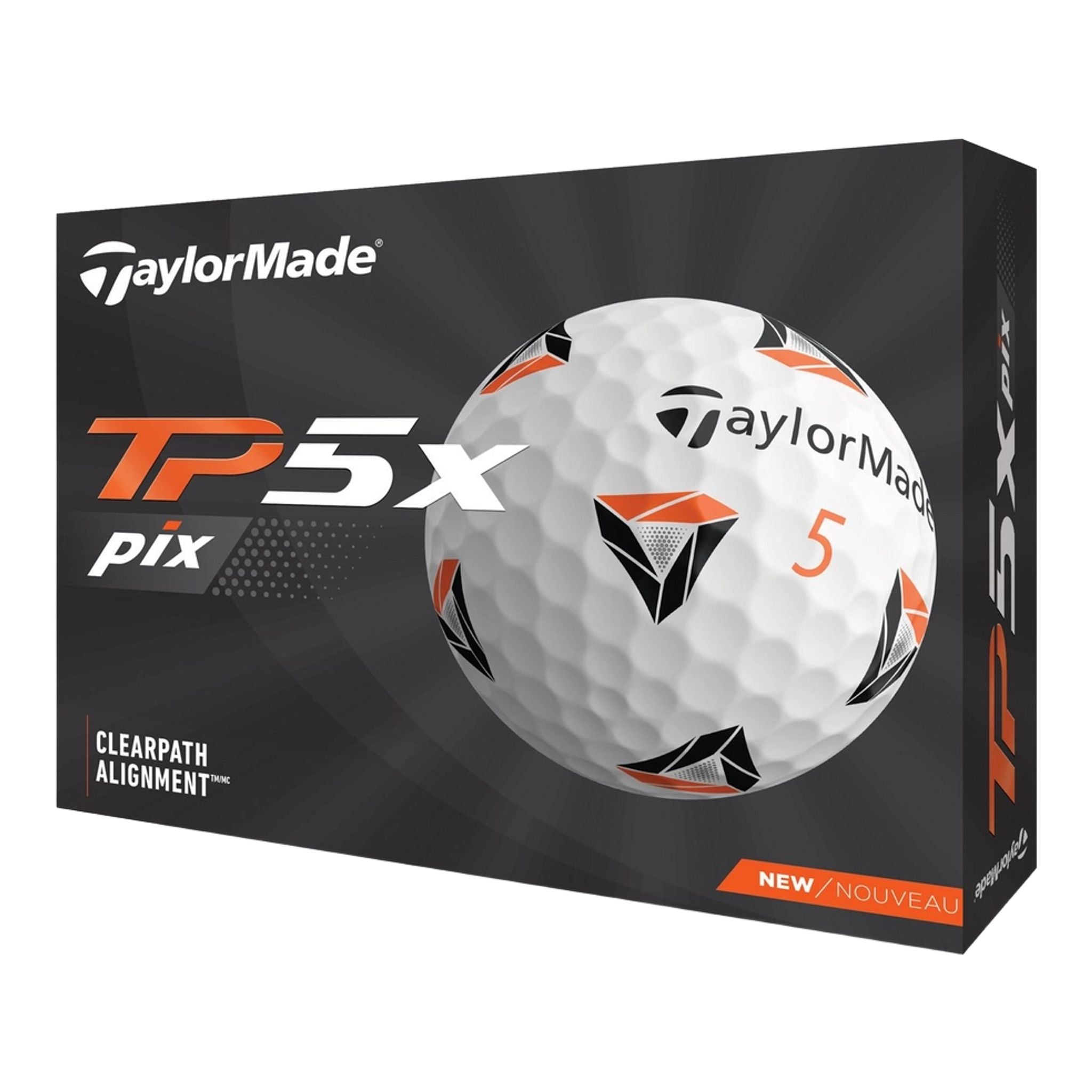 TaylorMade TP5x Pix (2021) Golfbälle