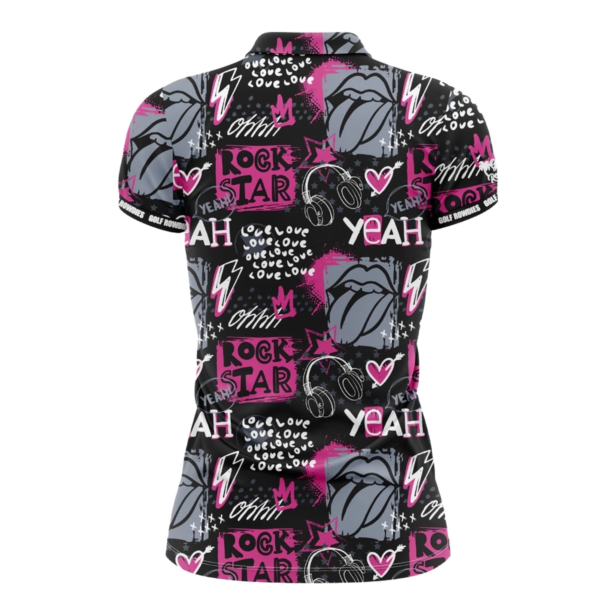 Golf Rowdies Rockstar Polo Damen