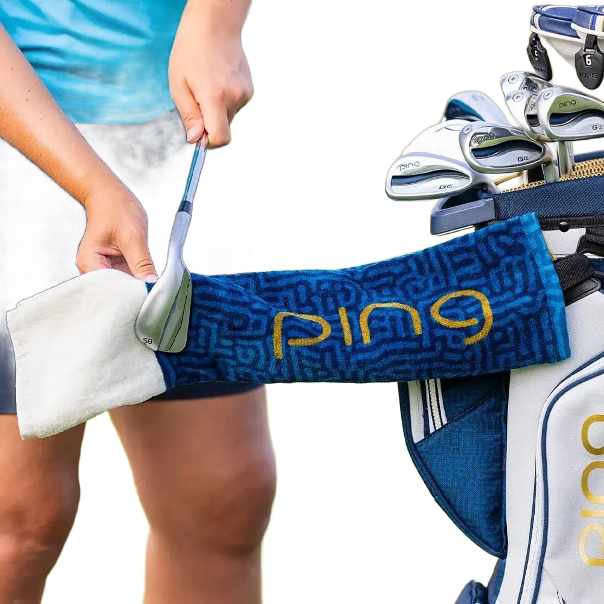 Ping G Le3 Tri-Fold Handtuch