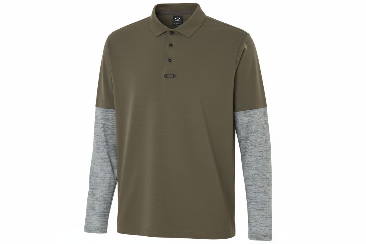 Oakley Polo LS Printed Sleeve Polo Herren