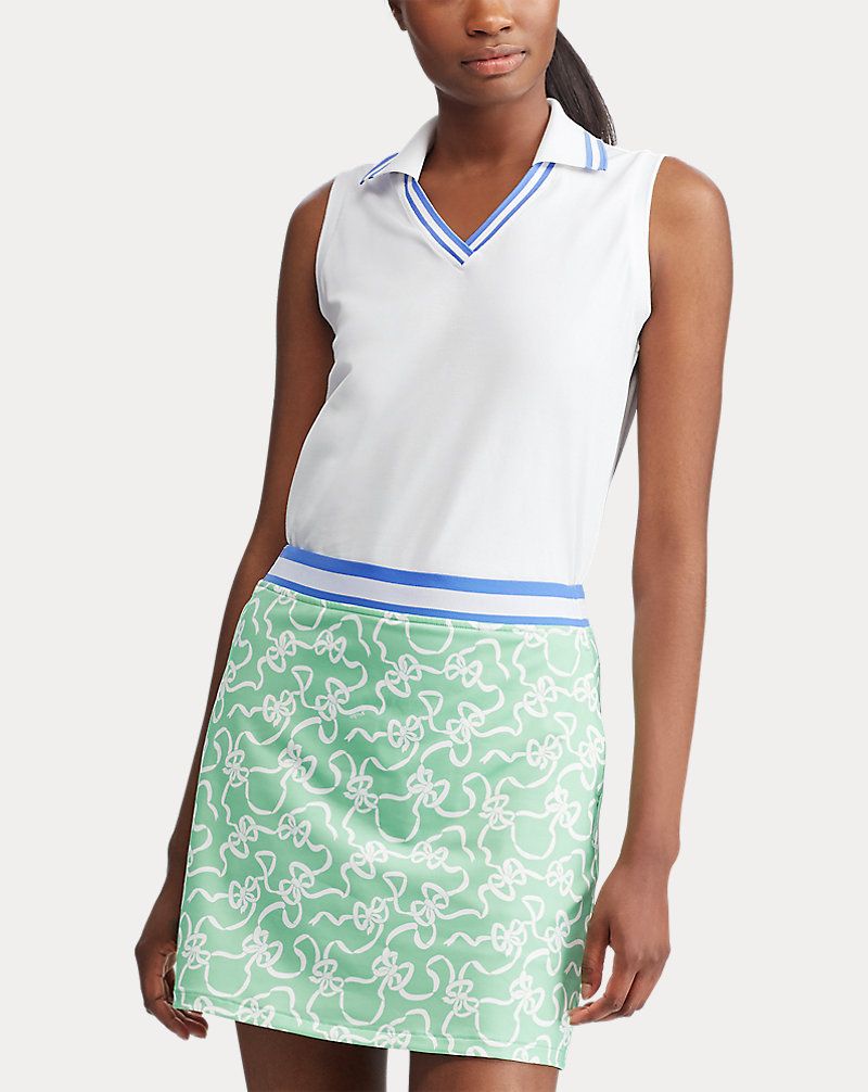 Ralph Lauren S/L Cricketsleevelessknit Golfpolo Damen