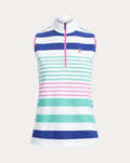 Ralph Lauren Sleeveless Quarter-Zip Golfpolo Damen