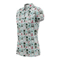 Golf Rowdies Skull Blue Poloshirt Damen