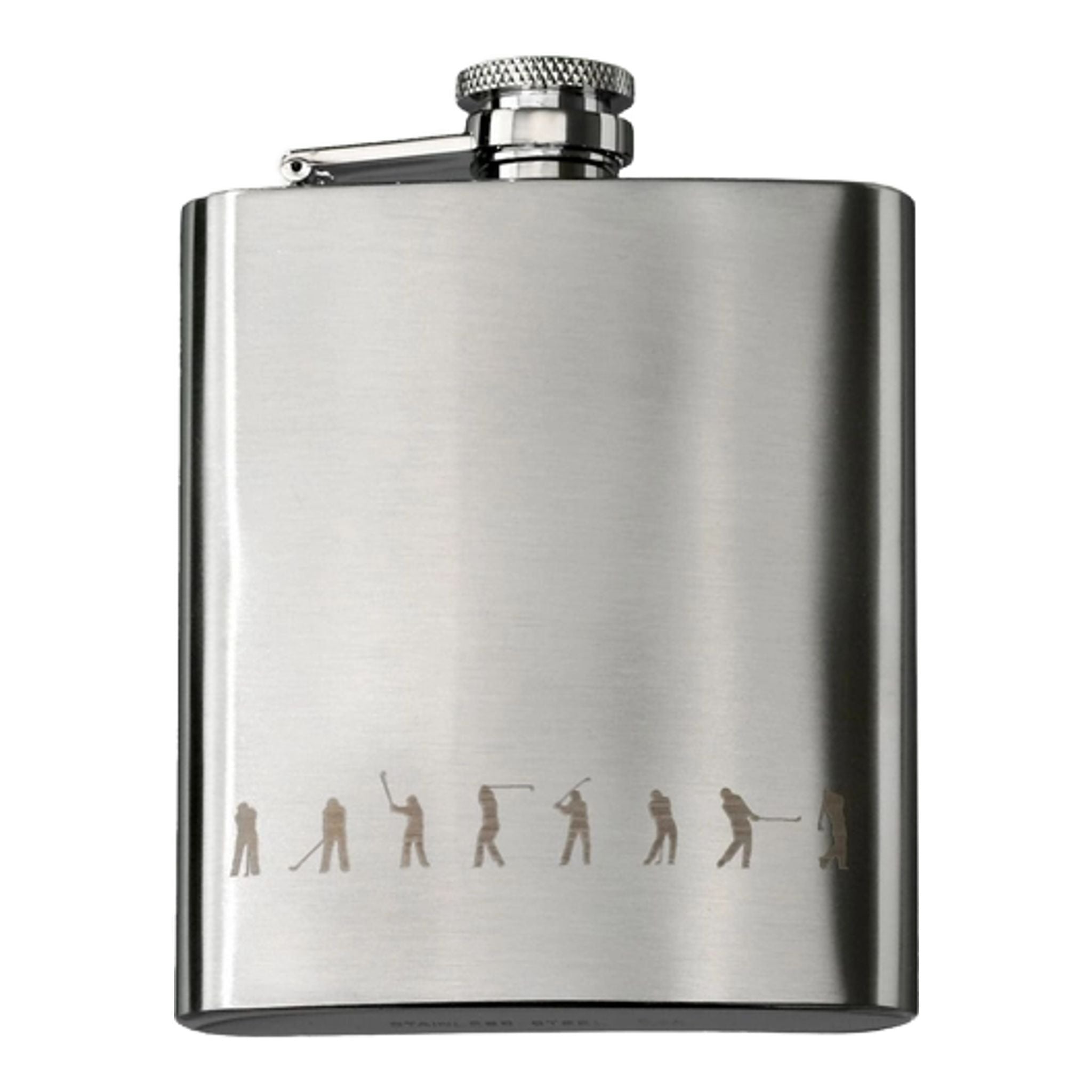 Sportiques Golfgeschenke Flachmann Golfmotiv