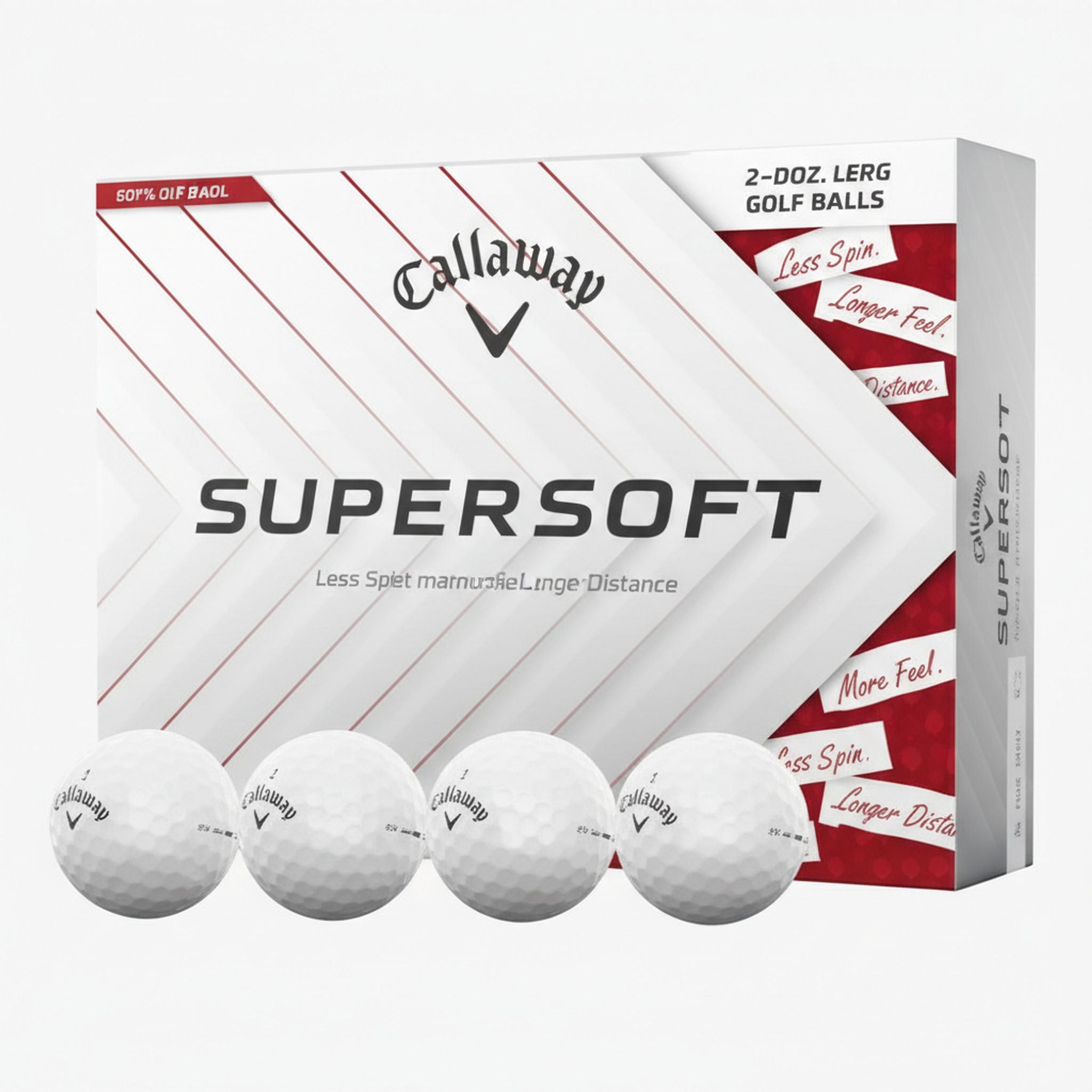 Callaway Supersoft 25 Golfbälle
