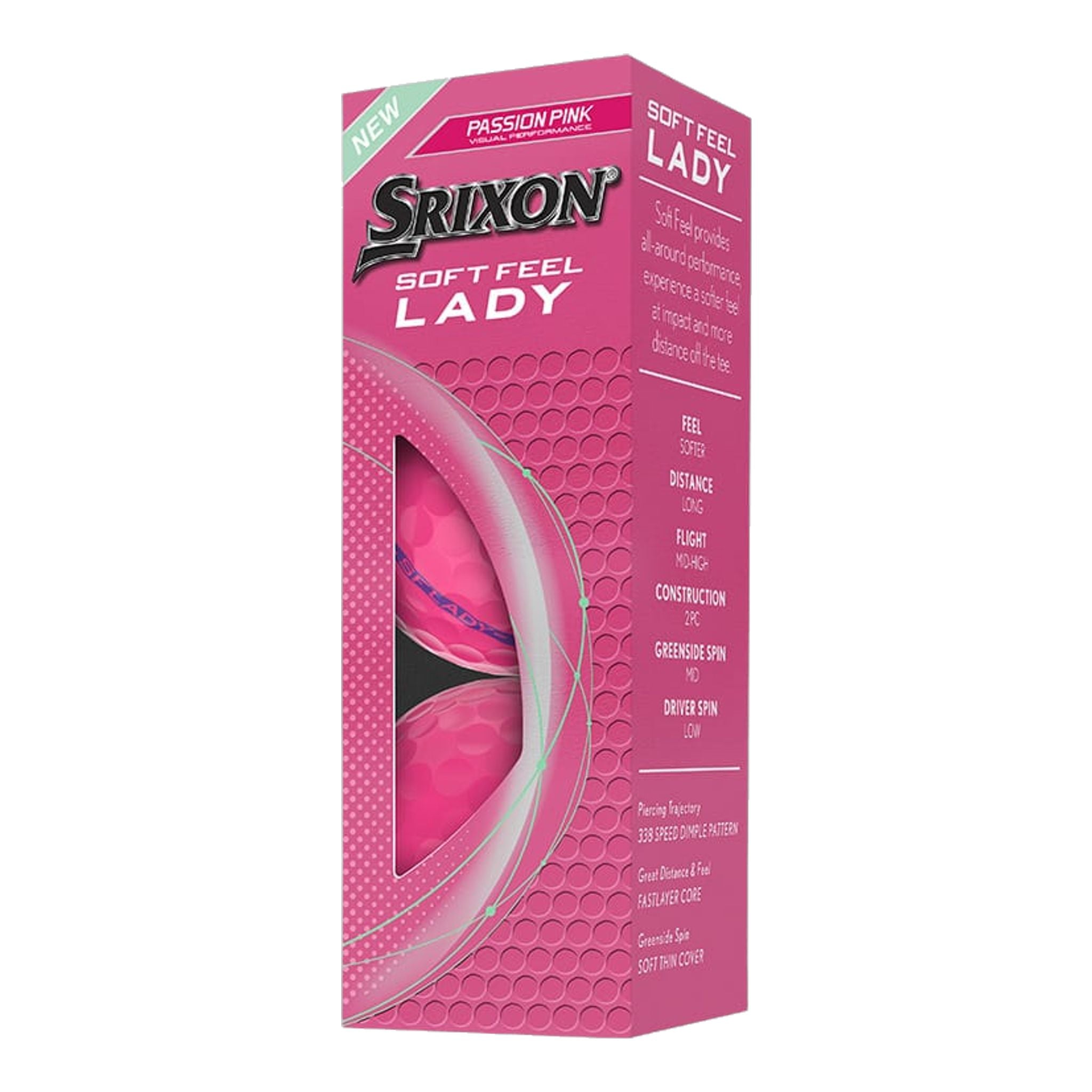 Srixon Srixon Soft Feel Lady Golfbälle Soft White 1 Dutzend Damen