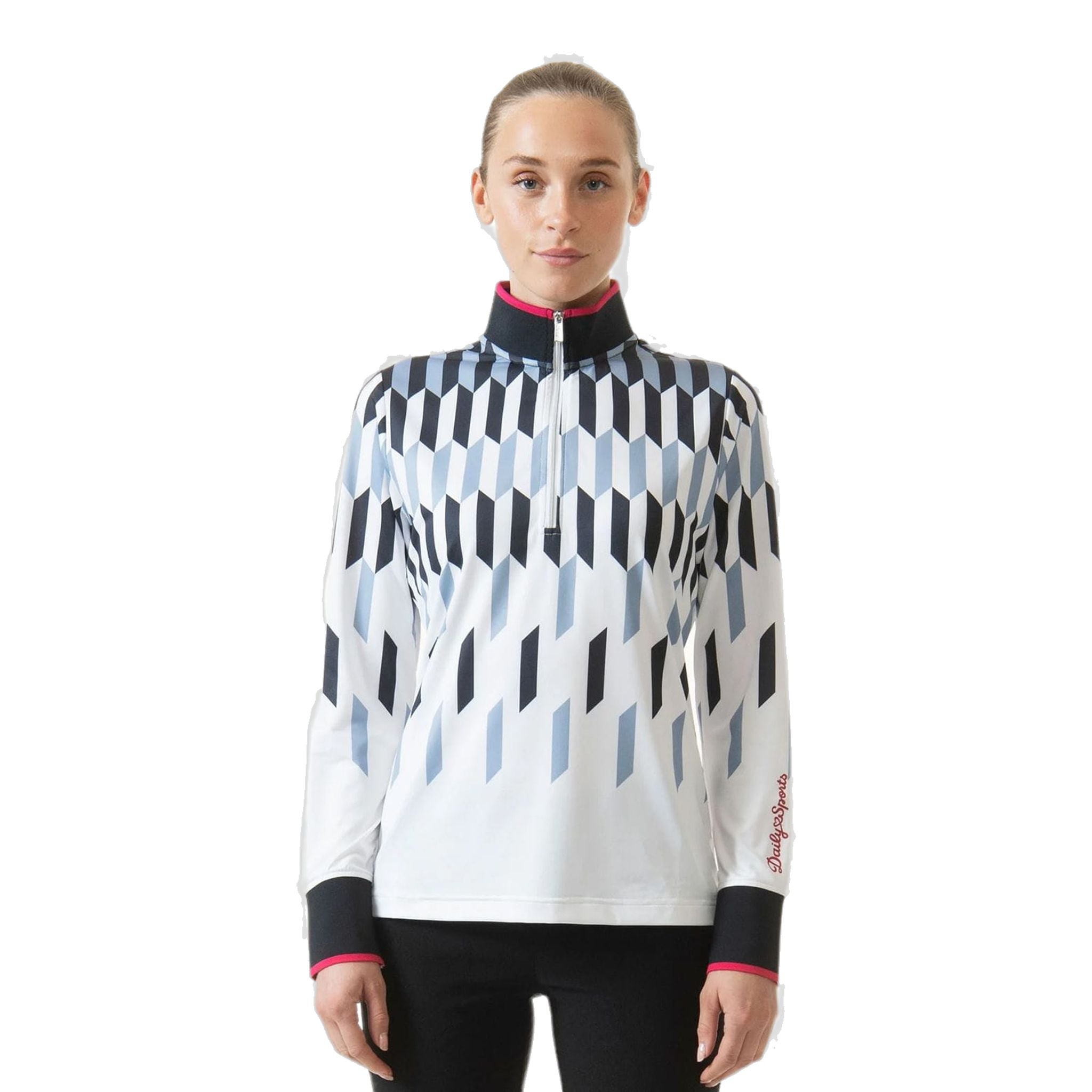 Daily Sports Britney Golf Polo Half Neck Langarm-Poloshirt Damen