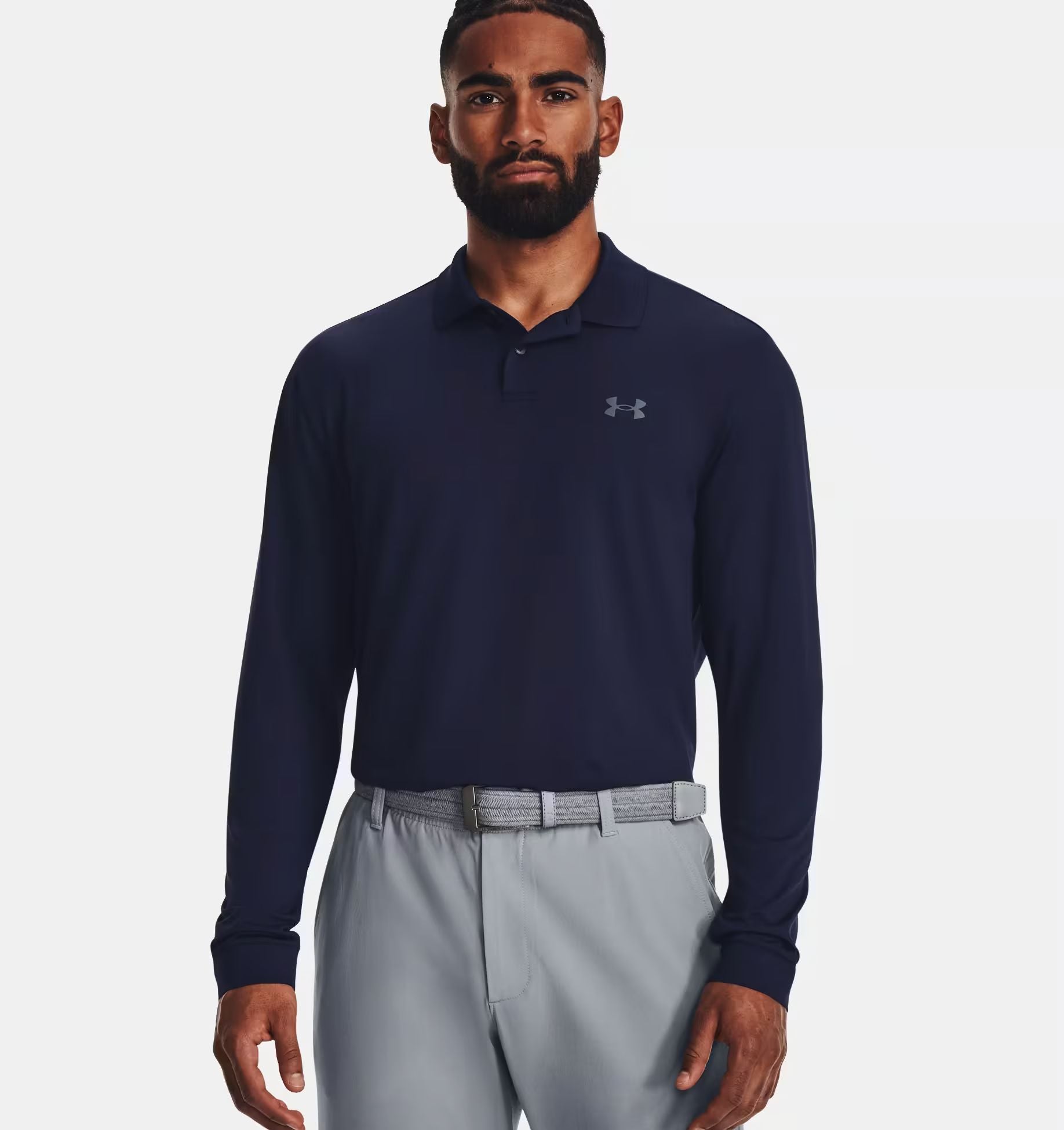 Under Armour Performance 3,0 Langarm-Polo Herren