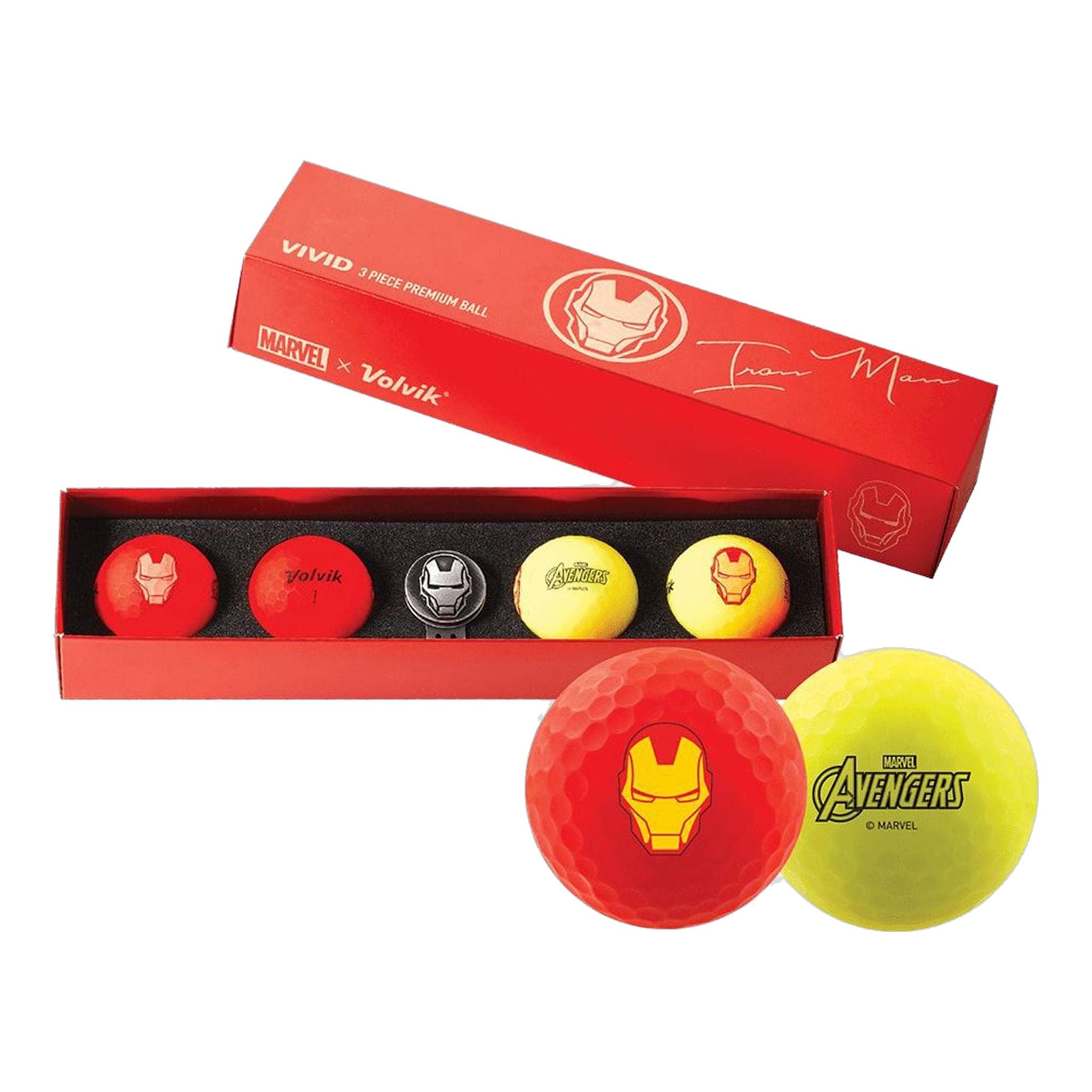 Volvik Marvel Golfbälle Set