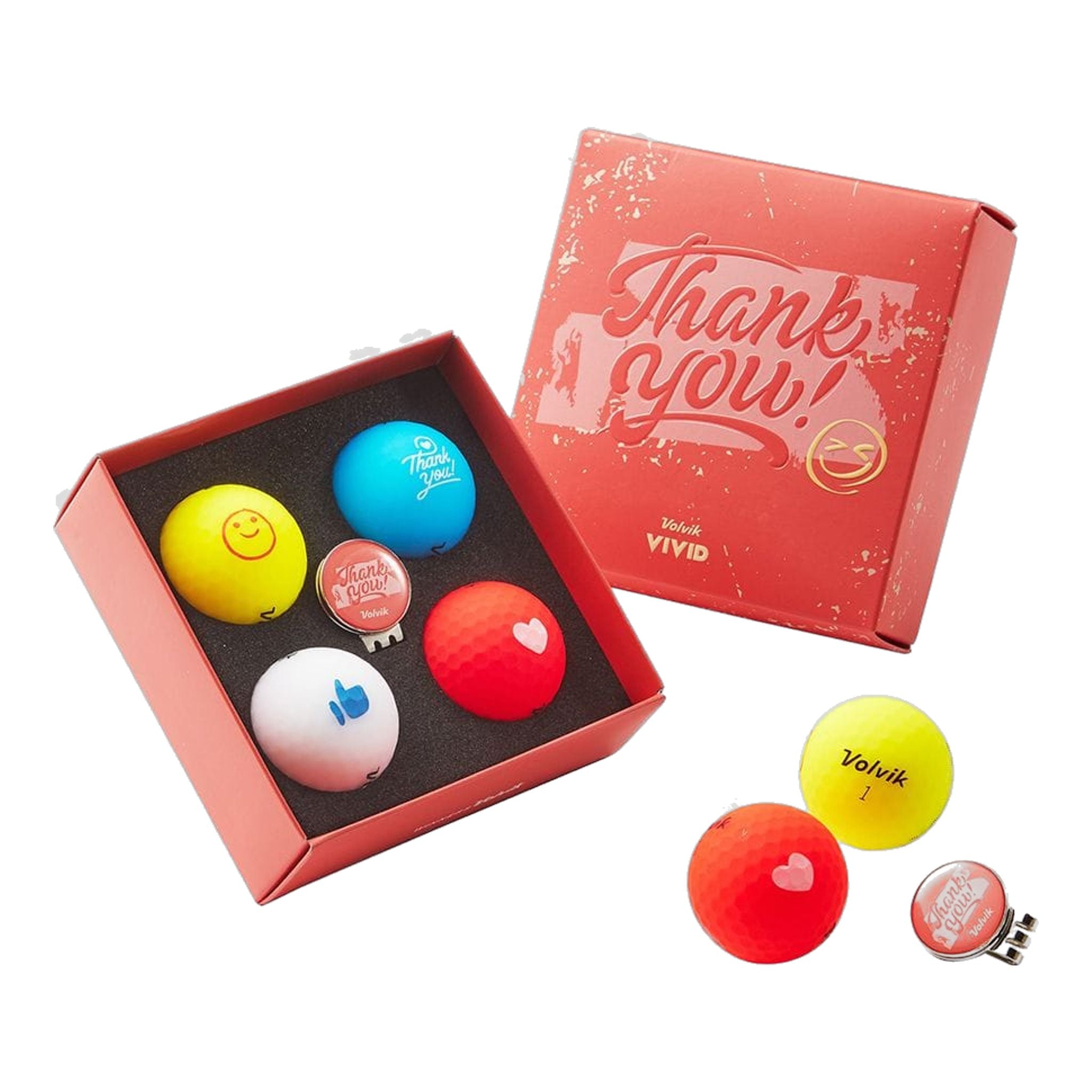 Volvik Thank you Pack Golfbälle
