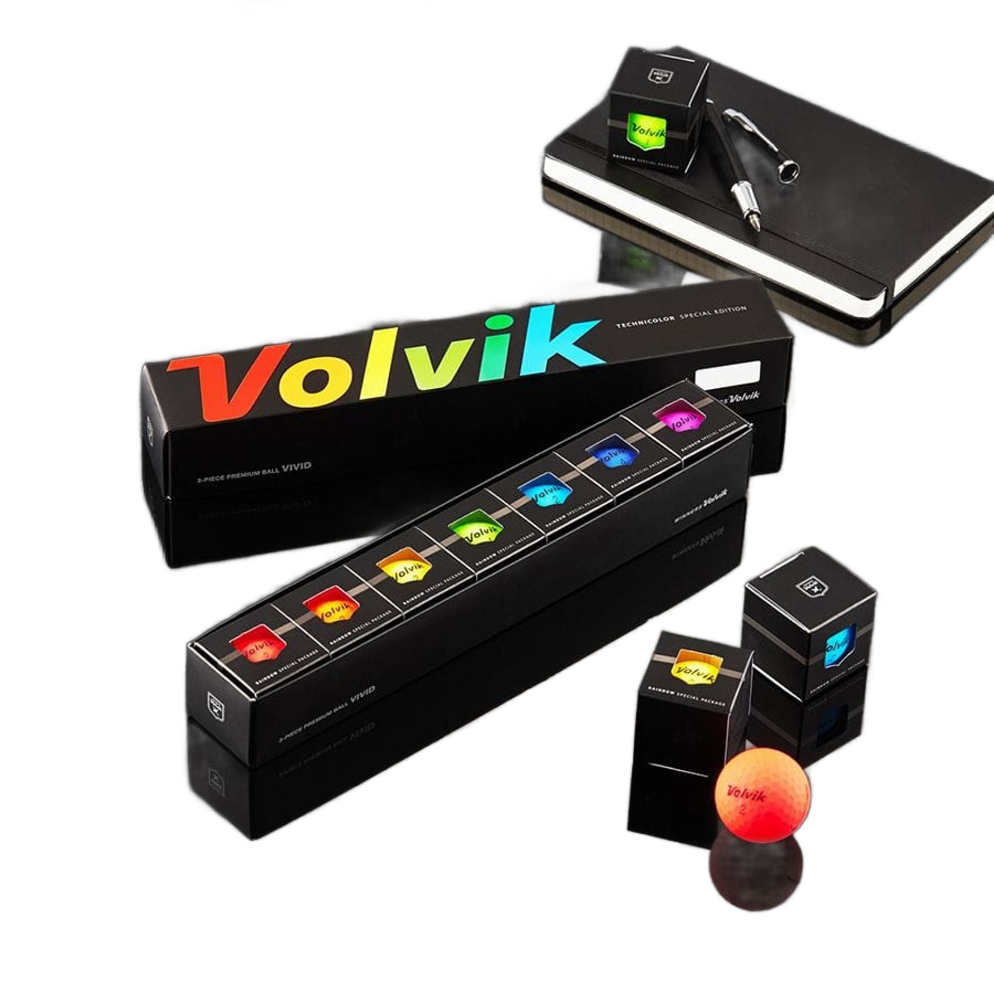 Volvik Rainbow Pack Golfbälle