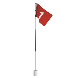 Silverline Golfloch mit Fahne